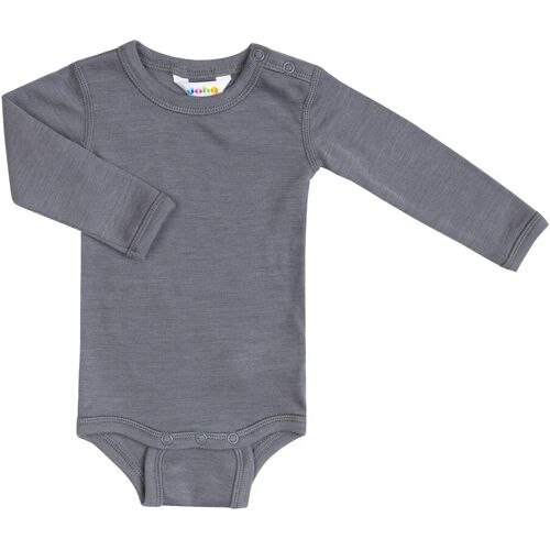 Joha Body langarm Wolle/Seide grau 56