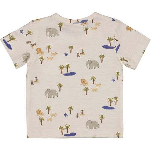 Feetje T-Shirt mit Tasche Safari natur mehrfarbig 68