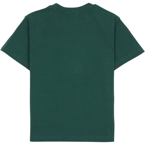 Lässig T-Shirt Smiley Little Gang gruen 110