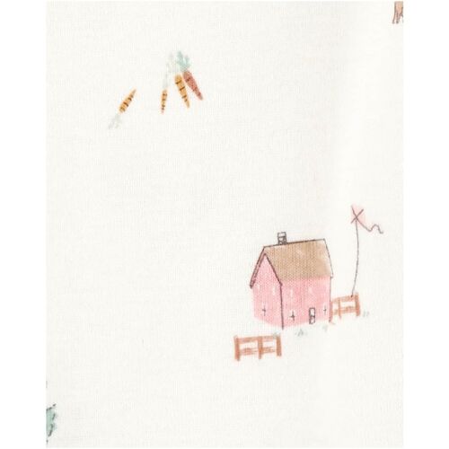 Carter's 2-tlg. Set Shirt langarm und Leggings Farm mehrfarbig 68