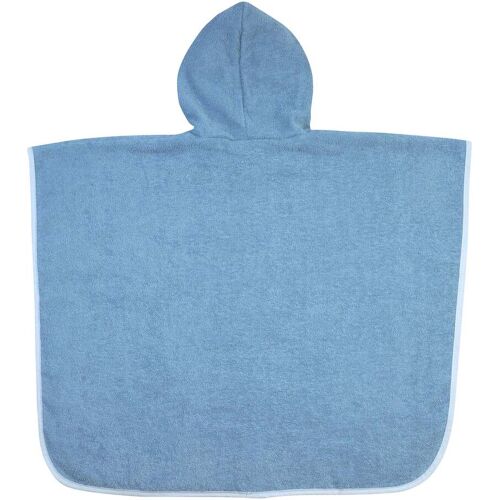 Wörner Badeponcho blau blau