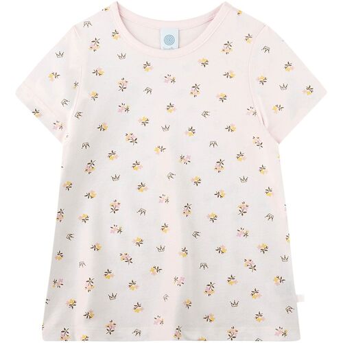 Sanetta Schlafanzug kurz Blumen natur 116