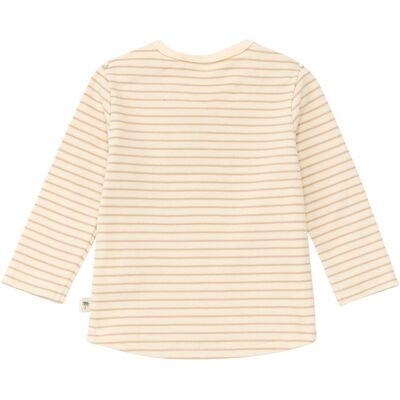 Bornino Wild Nature Shirt langarm Ringel Dinos natur beige 86 Bornino Wild Nature Shirt langarm Ringel Dinos natur beige 86