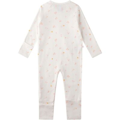 Sanetta Schlafoverall mit Klappfuß Blumen natur mehrfarbig 74 Sanetta Schlafoverall mit Klappfuß Blumen natur mehrfarbig 74