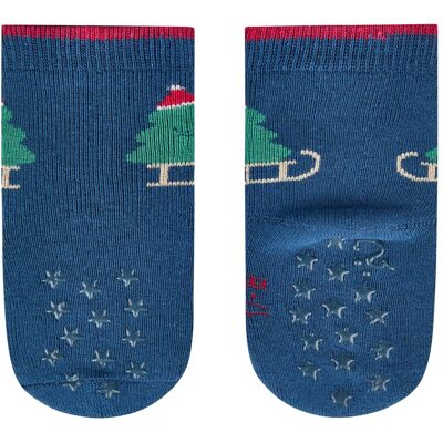 Sterntaler 2er-Pack Krabbelsocken Weihnachten blau 17 Sterntaler 2er-Pack Krabbelsocken Weihnachten blau 17