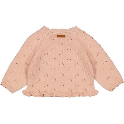 Feetje Strickjacke Rüschen rosa 50 Feetje Strickjacke Rüschen rosa 50