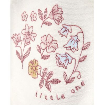 Carter's 3-tlg. Set Body kurzarm, Sweatjacke und Leggings Blumen mehrfarbig 80 Carter's 3-tlg. Set Body kurzarm, Sweatjacke und Leggings Blumen mehrfarbig 80