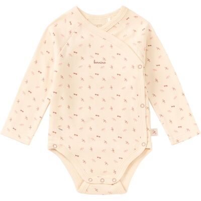 Bornino Wild Nature 2er-Pack Wickelbodys langarm Wild Nature natur rosa 74 Bornino Wild Nature 2er-Pack Wickelbodys langarm Wild Nature natur rosa 74