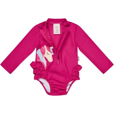 Sterntaler Badeanzug langarm mit UV-Schutz Einhorn rosa 98 Sterntaler Badeanzug langarm mit UV-Schutz Einhorn rosa 98