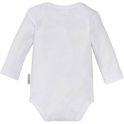 Bornino Lieblinge Body langarm personalisiert mit Namen weiss 98 Bornino Lieblinge Body langarm personalisiert mit Namen weiss 98