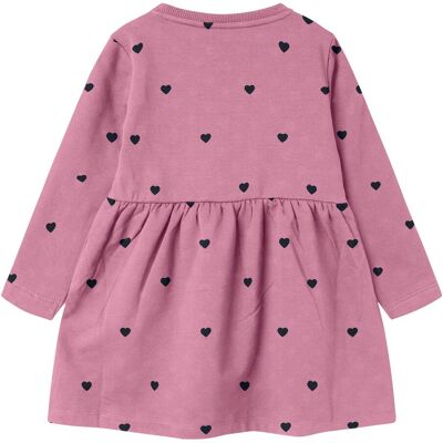 Name It Sweatkleid Herzen rosa 116 Name It Sweatkleid Herzen rosa 116