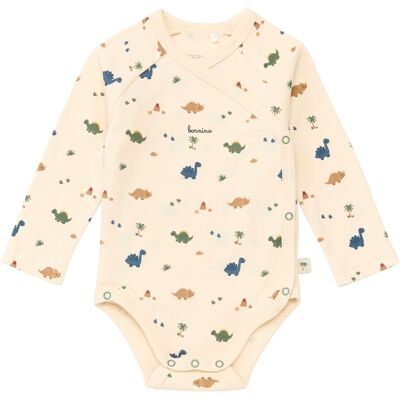 Bornino Wild Nature 2er-Pack Wickelbodys langarm Wild Nature natur blau 74 Bornino Wild Nature 2er-Pack Wickelbodys langarm Wild Nature natur blau 74