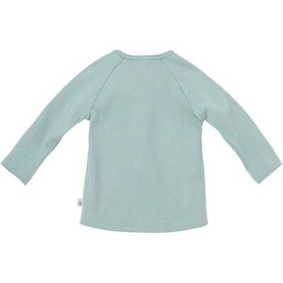Bornino Cozy Time Raglanshirt langarm Cozy Friends gruen 74 Bornino Cozy Time Raglanshirt langarm Cozy Friends gruen 74