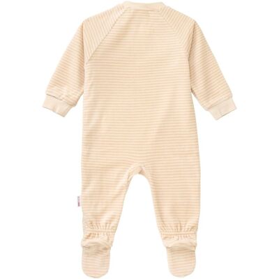 Bornino Lieblinge Nicki-Overall Ringel Bär beige 74 Bornino Lieblinge Nicki-Overall Ringel Bär beige 74