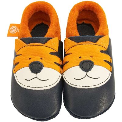 Orangenkinder Krabbel- und Hausschuhe Tiger mehrfarbig 24 Orangenkinder Krabbel- und Hausschuhe Tiger mehrfarbig 24