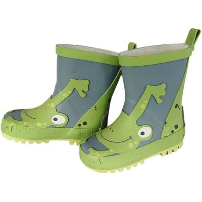 Maximo Gummistiefel Frosch gruen blau 22 Maximo Gummistiefel Frosch gruen blau 22