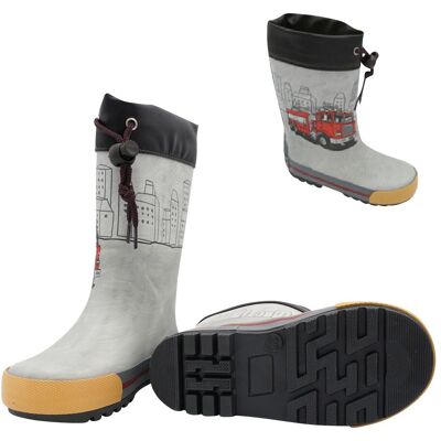 Maximo Gummistiefel Feuerwehr mehrfarbig grau 23 Maximo Gummistiefel Feuerwehr mehrfarbig grau 23