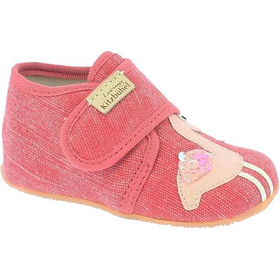 Living Kitzbühel Hausschuhe mit Klettverschluss Flamingo pink 18 Living Kitzbühel Hausschuhe mit Klettverschluss Flamingo pink 18