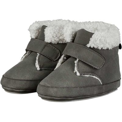 Sterntaler Babystiefel mit Klettverschluss silber 17 Sterntaler Babystiefel mit Klettverschluss silber 17