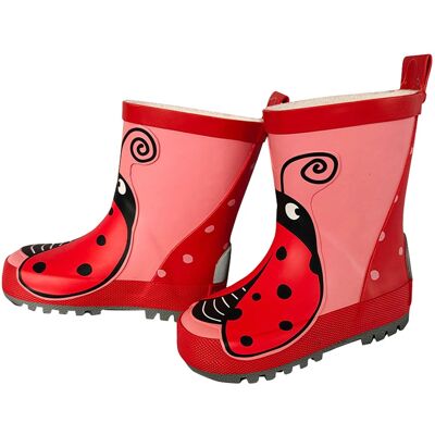 Maximo Gummistiefel Marienkäfer rot rosa 20 Maximo Gummistiefel Marienkäfer rot rosa 20