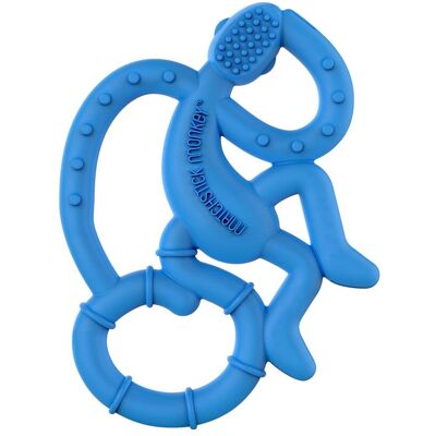 Matchstick Monkey Zahnungshilfe Mini Monkey blau Matchstick Monkey Zahnungshilfe Mini Monkey blau