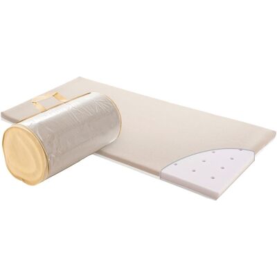 Träumeland Matratze Air für Reisebett 60x120 cm gerollt weiss Träumeland Matratze Air für Reisebett 60x120 cm gerollt weiss
