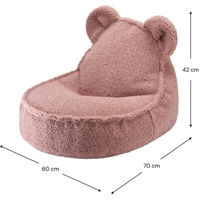 Wigiwama Kinder Bärenhocker Rosa - Hocker Wigiwama Kinder Bärenhocker Rosa - Hocker
