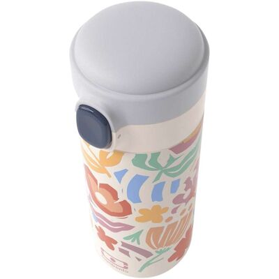 Monbento MB Pop 360ml Graphic Papercut Wasserflasche - Isoliert Monbento MB Pop 360ml Graphic Papercut Wasserflasche - Isoliert