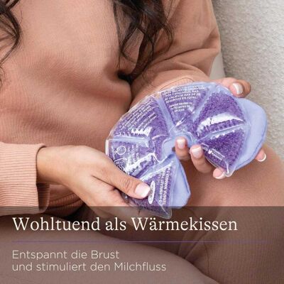 Lansinoh 2er-Pack Brustkompressen, kalt & warm lila Lansinoh 2er-Pack Brustkompressen, kalt & warm lila