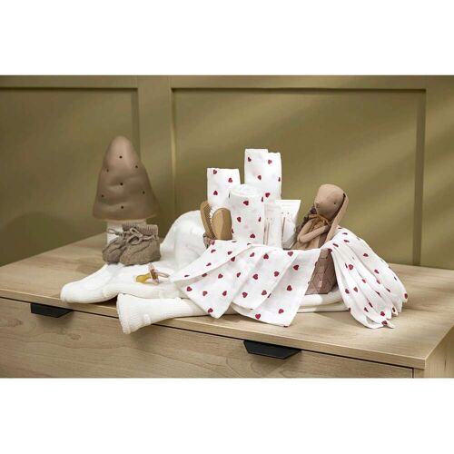 Meyco Baby 9-tlg. Starterset mit Mullwindeln, Spucktücher und Waschlappen