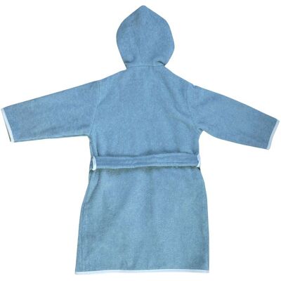 Wörner Bademantel blau blau Wörner Bademantel blau blau