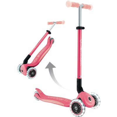 Globber Scooter Elite Glow Lights rosa Globber Scooter Elite Glow Lights rosa