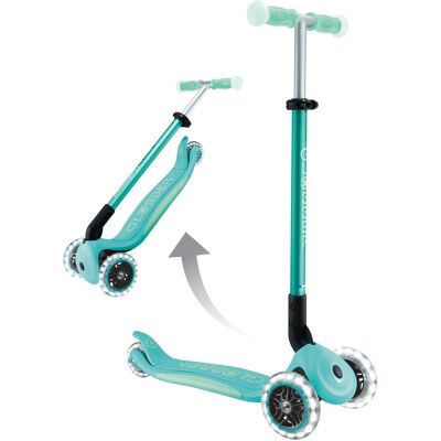 Globber Scooter Elite Glow Lights gruen Globber Scooter Elite Glow Lights gruen