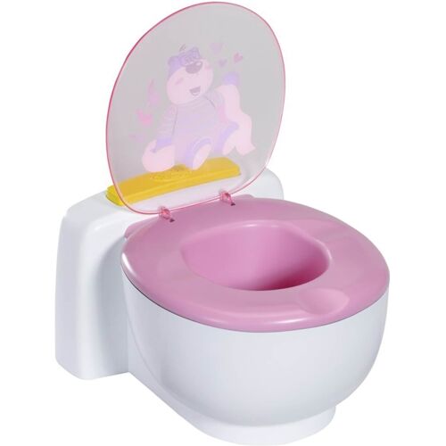 Zapf Creation Baby Born Puppen Toilette Bath weiss