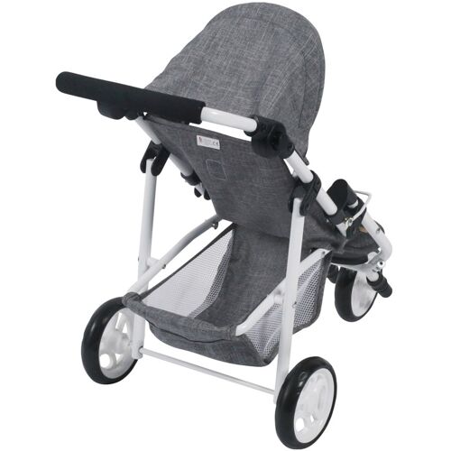 Bayer Chic Puppen-Jogging-Buggy Lola grau