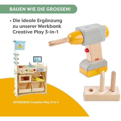 Haba Bohrmaschine - Creative Play mehrfarbig Haba Bohrmaschine - Creative Play mehrfarbig