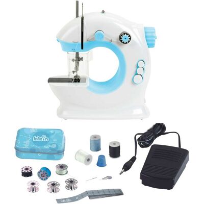Theo Klein Kinder-Nähmaschine mit Licht Styling Star weiss hellblau Theo Klein Kinder-Nähmaschine mit Licht Styling Star weiss hellblau