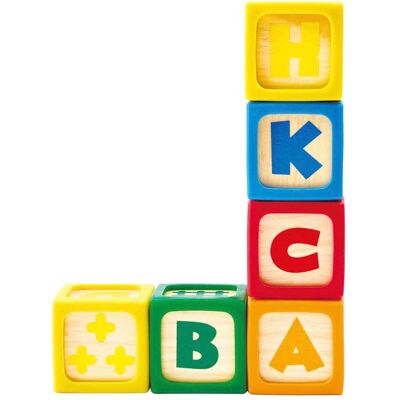 Hape Spielsteine ABC mehrfarbig Hape Spielsteine ABC mehrfarbig