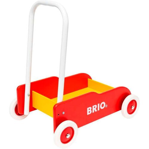 Brio Lauflernwagen, rot/gelb