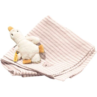Steiff Geschenkset Gilda Gans Greifling und Spucktuch beige Steiff Geschenkset Gilda Gans Greifling und Spucktuch beige