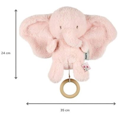 Nattou Spieluhr Elefant FanFan 24cm rosa Nattou Spieluhr Elefant FanFan 24cm rosa