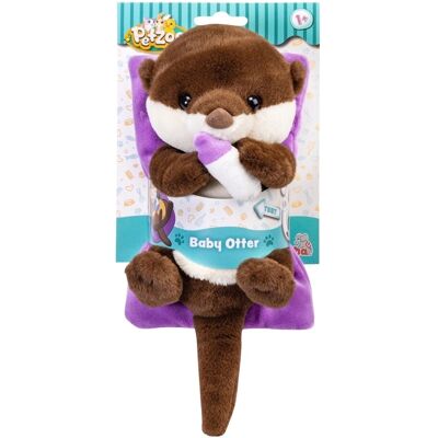 Simba Kuscheltier PetZoo Baby Otter 28cm braun Simba Kuscheltier PetZoo Baby Otter 28cm braun