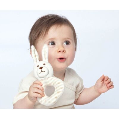 Grünspecht Baby Hasen Plüschrassel - Baby Rassel Grünspecht Baby Hasen Plüschrassel - Baby Rassel
