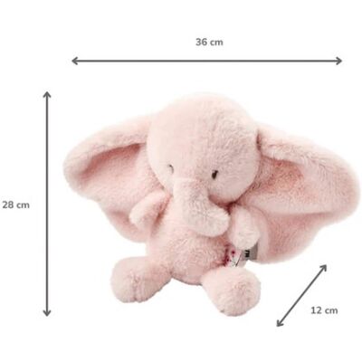 Nattou Kuscheltier Elefant FanFan 28cm rosa Nattou Kuscheltier Elefant FanFan 28cm rosa