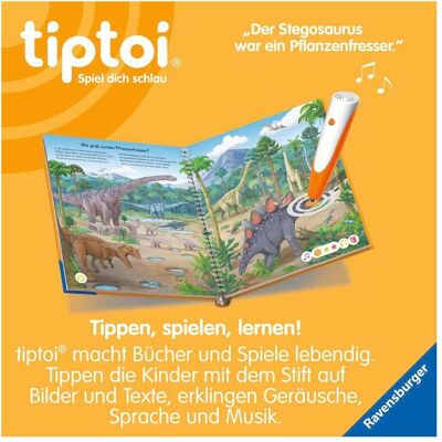 Ravensburger Tiptoi Buch Wir entdecken die Dinosaurier mehrfarbig Ravensburger Tiptoi Buch Wir entdecken die Dinosaurier mehrfarbig
