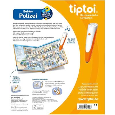 Ravensburger Tiptoi Sachbuch Wieso? Weshalb? Warum? Bei der Polizei Ravensburger Tiptoi Sachbuch Wieso? Weshalb? Warum? Bei der Polizei