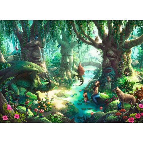 Ravensburger EXIT Puzzle Kids Der magische Wald