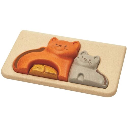 Plantoys Puzzle Katzen