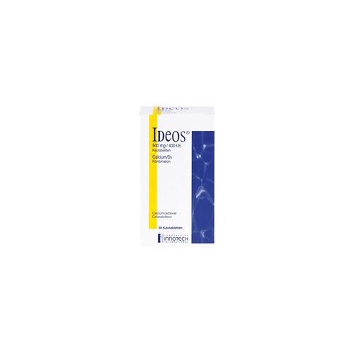 LABORATOIRE INNOTECH INTERNATIONAL IDEOS 500 mg/400 I.E. Kautabletten 30 St