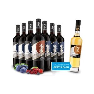 Exklusives Selezione del Re-Paket und 1 Fl. Grappa gratis